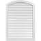 Ekena Millwork Arch Top Surface Mount PVC Gable Vent: Functional, w/ 2"W x 2"P Brickmould Sill Frame, 30"W x 42"H GVPAR30X4203SF - alternate 1